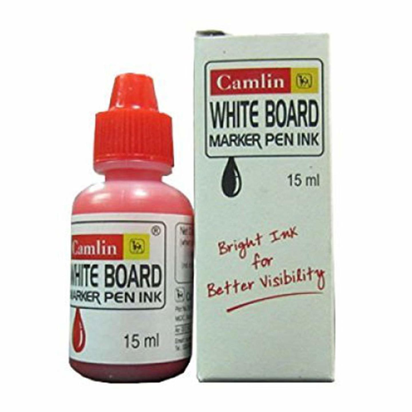 Camlin Whiteboard Marker Ink Red 15ml Single Piece