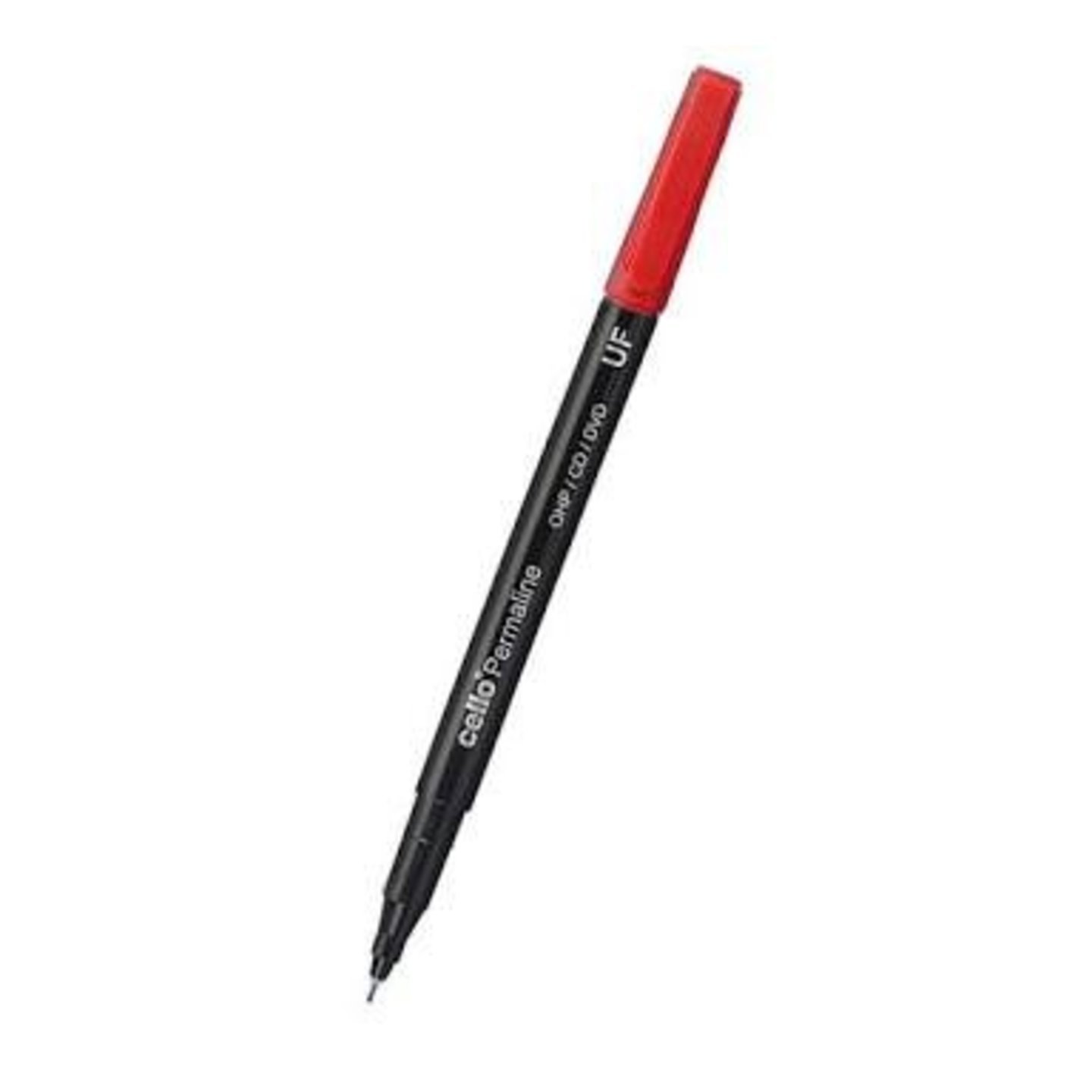 Cello Permaline Permanent Marker - Pack of 10 Red