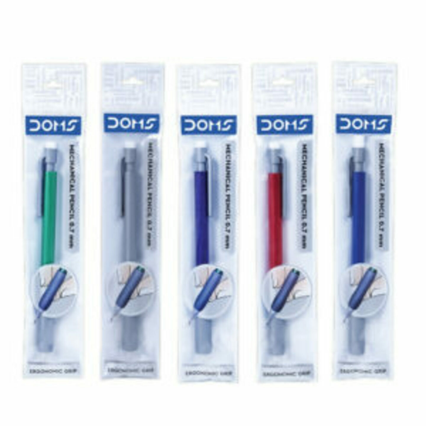 Doms Mechanical penpencil 0.7mm pack of 2