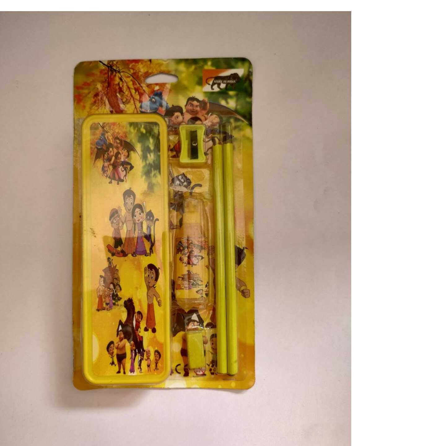 Chota Bheem theme Stationery kit