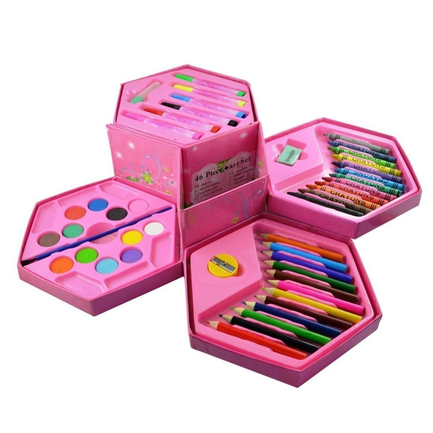 46 Pieces Coloring Set