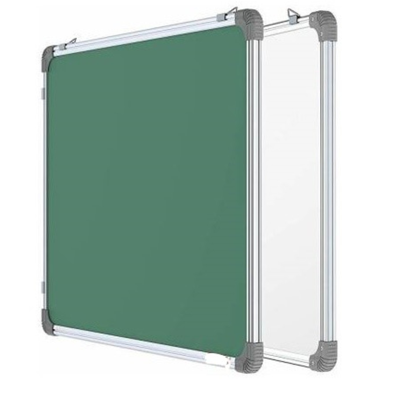 White Board Non Magnetic 2 x 3, One side White, Reverse side Chalk board Green