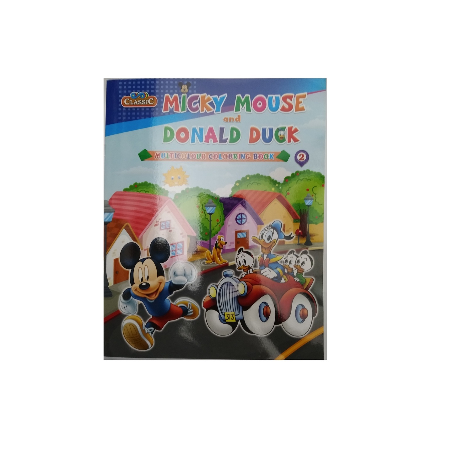 Mickey & Donald Coloring Book