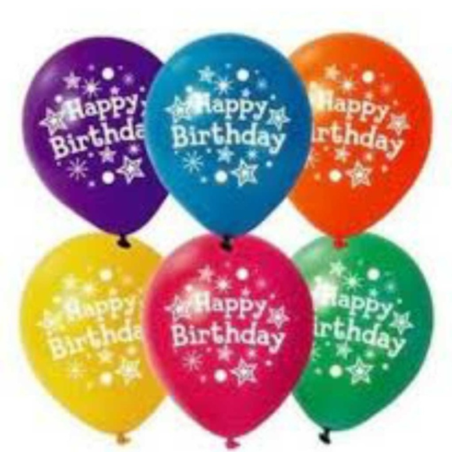 Happy Birthday Balloons