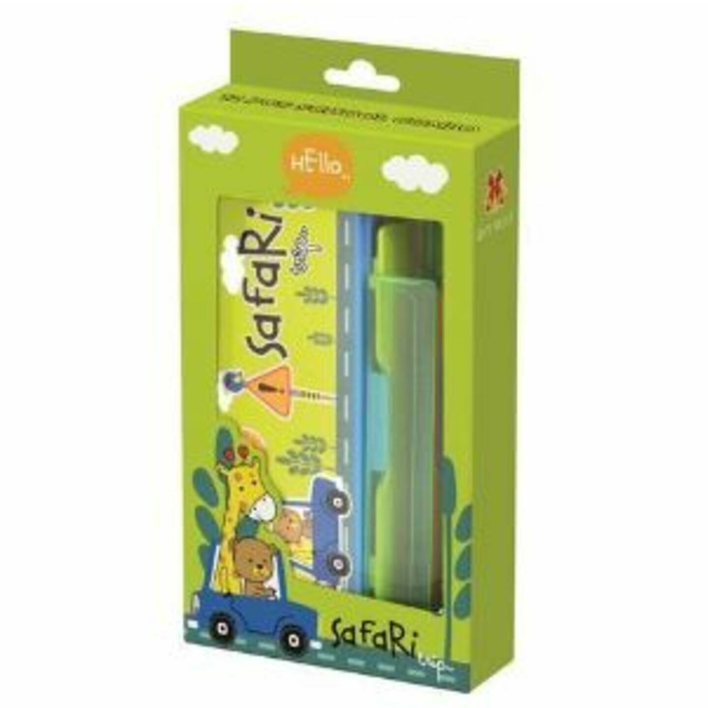 Safari Trip 12 PC's School Combo Set