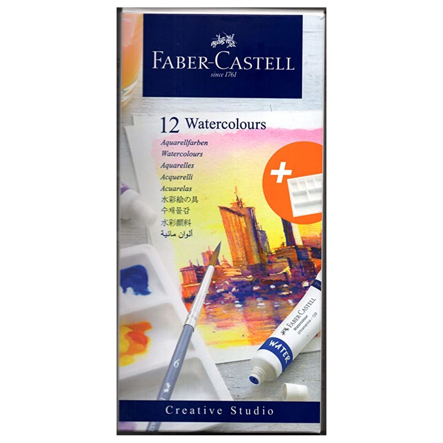 Faber - Castell Creative Studio Watercolours 5ml Set of 12
