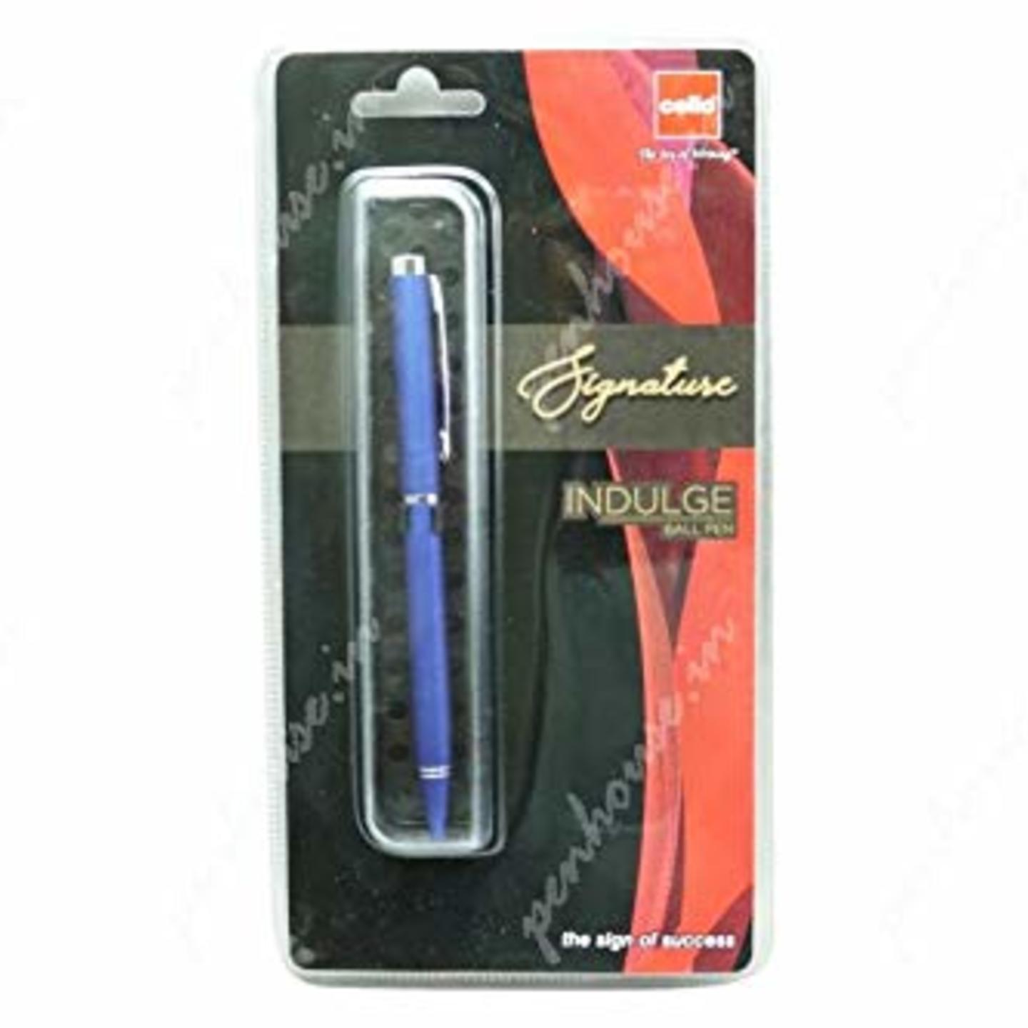 Cello Signature Indulge Ball Pen Blue