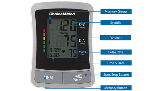 Choicemmed Blood Pressure monitor CBP11 pic 3.png