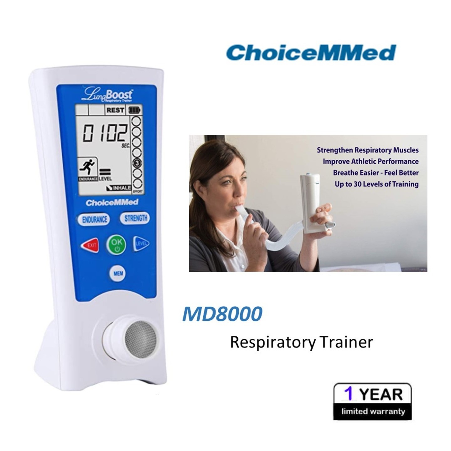 ChoiceMMed Respiratory Trainer - M8000
