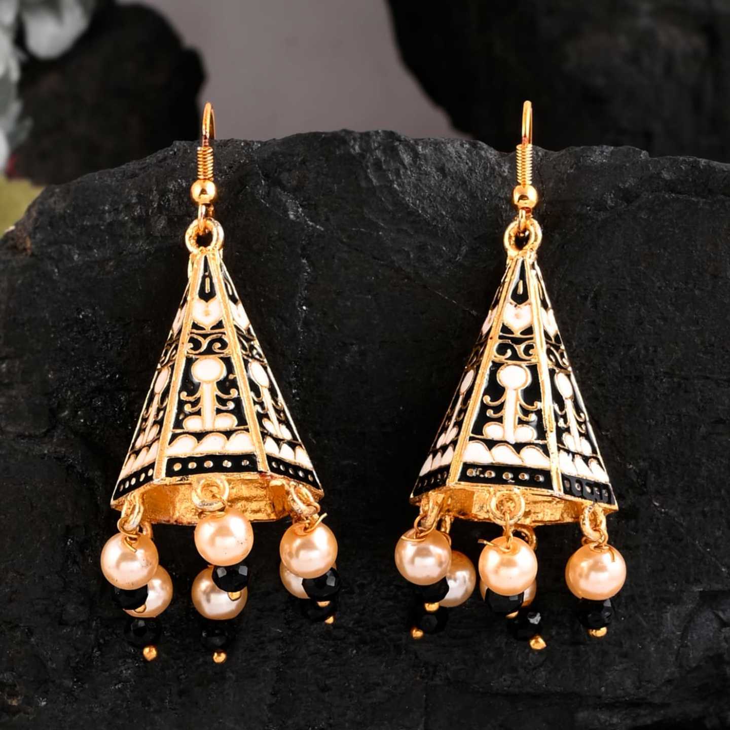 MEENAKARI COLORFULL JHUMKA FOR WOMEN