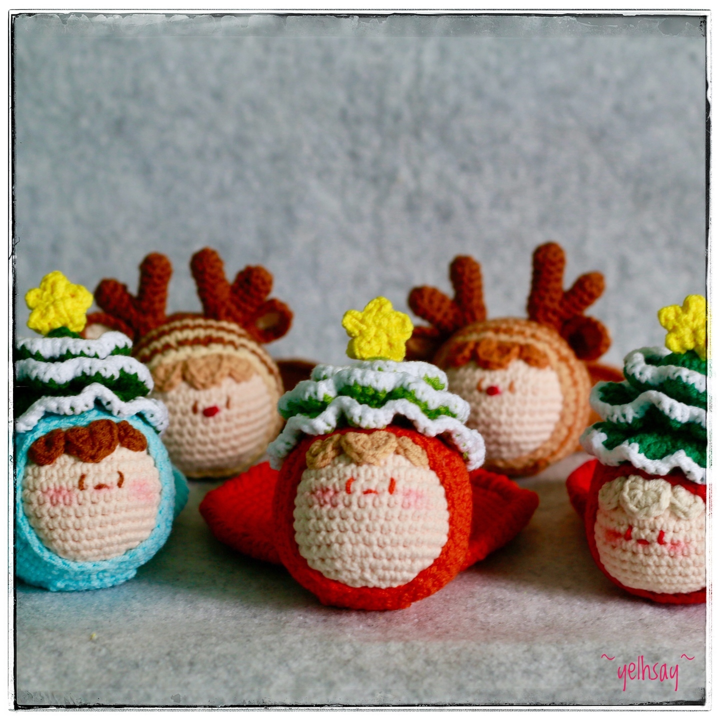 Dumpling in XmasTree Costume