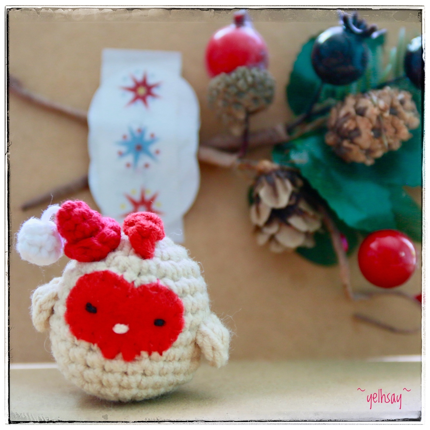 Mini Amigurumi - Chicken