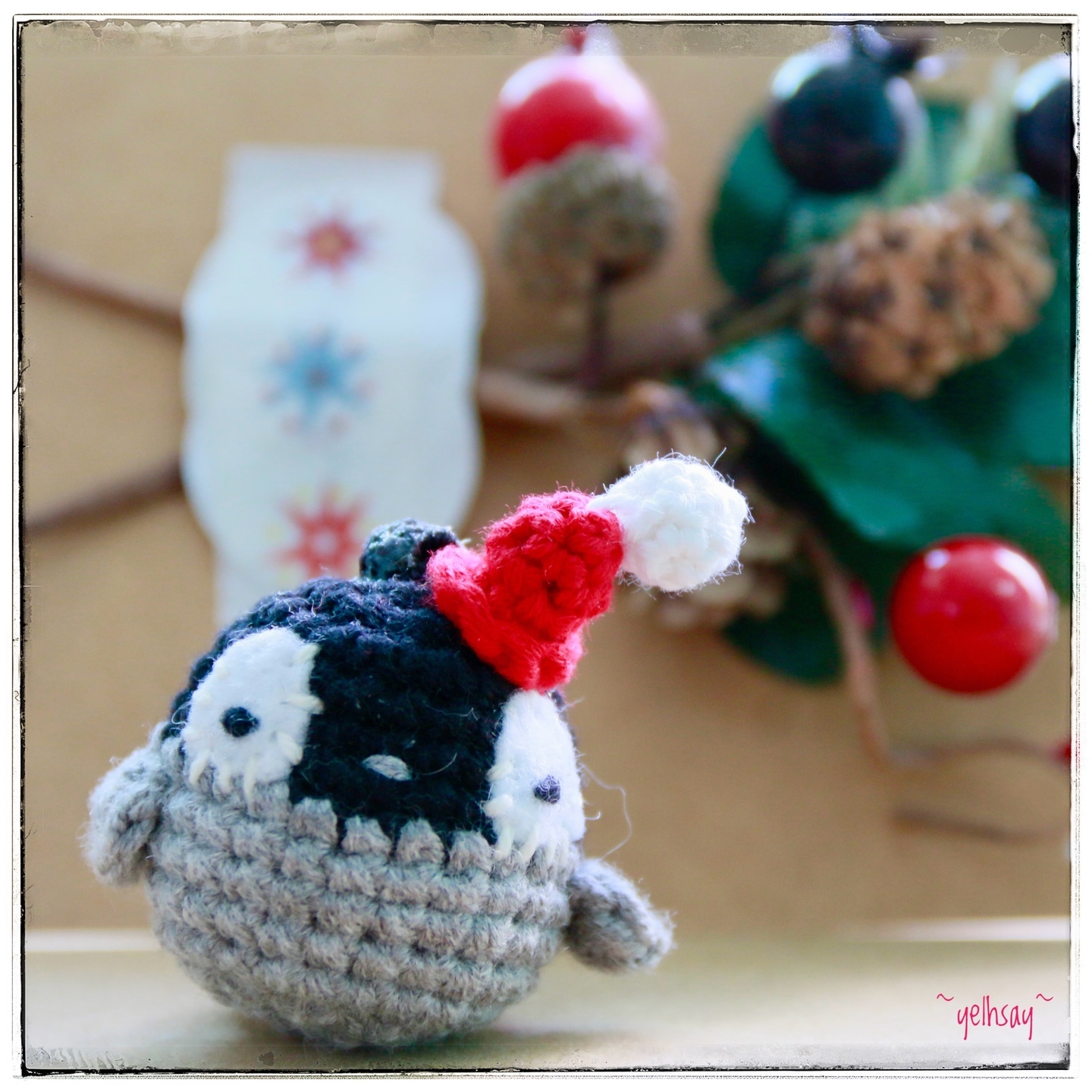 Mini Amigurumi - Penguin