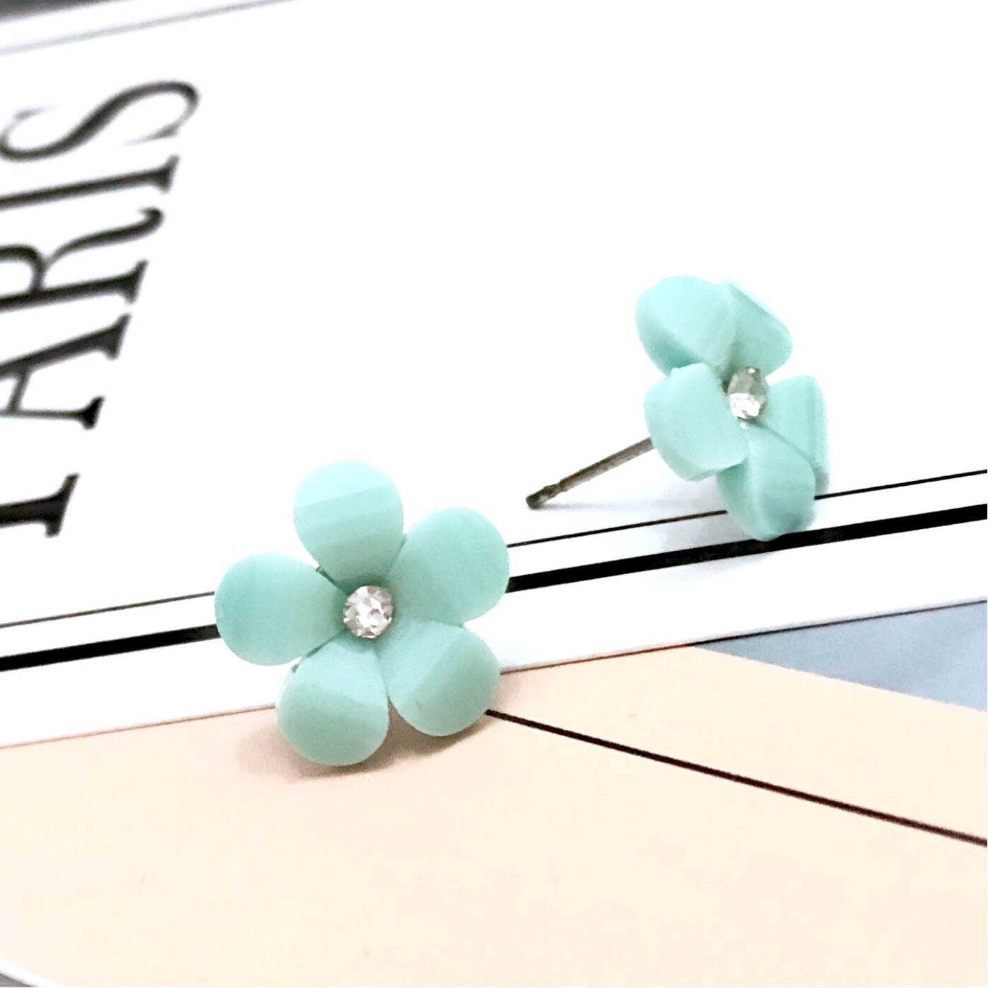 Korean Style Retro Flower Ear Studs