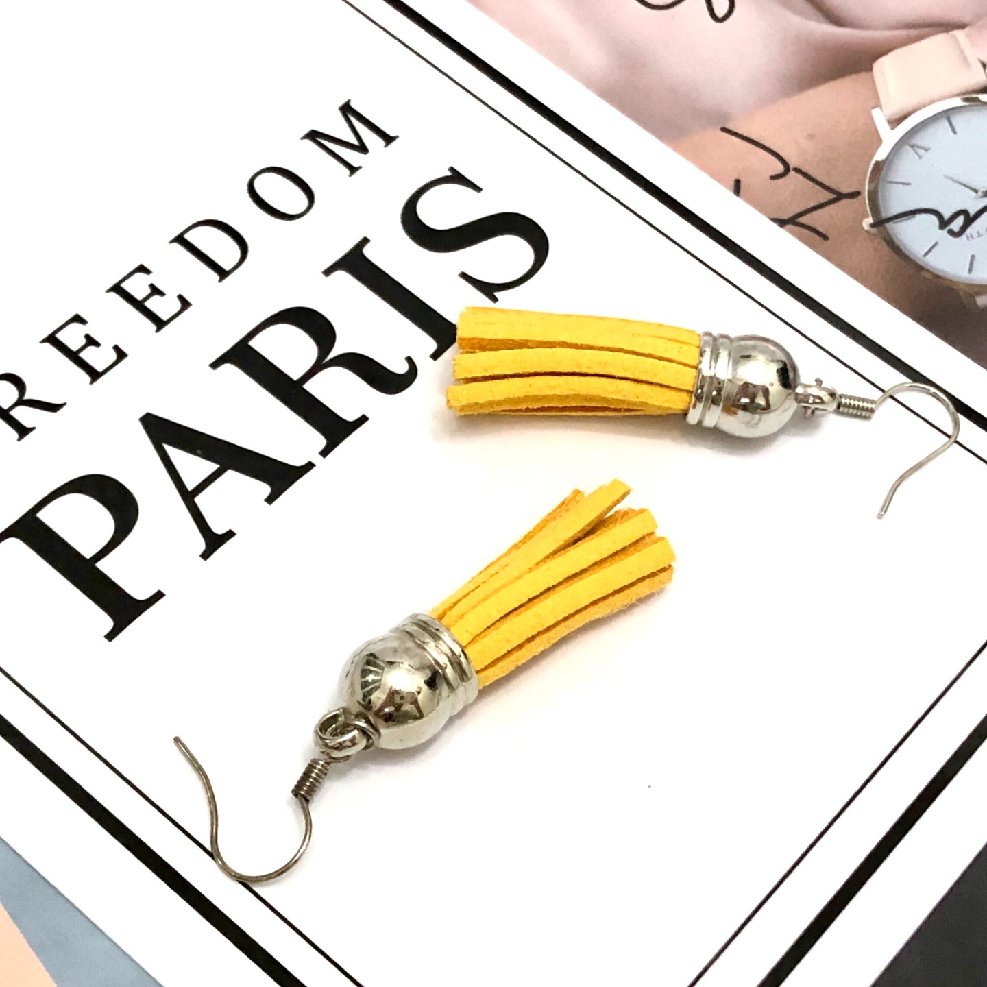 Korean Boho Tassel Earrings