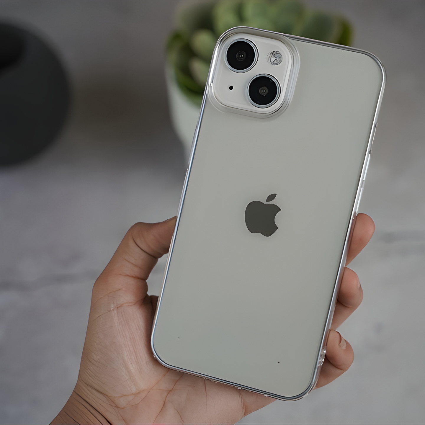 iPhone 13 Transparent Slim Hard Case Project-1