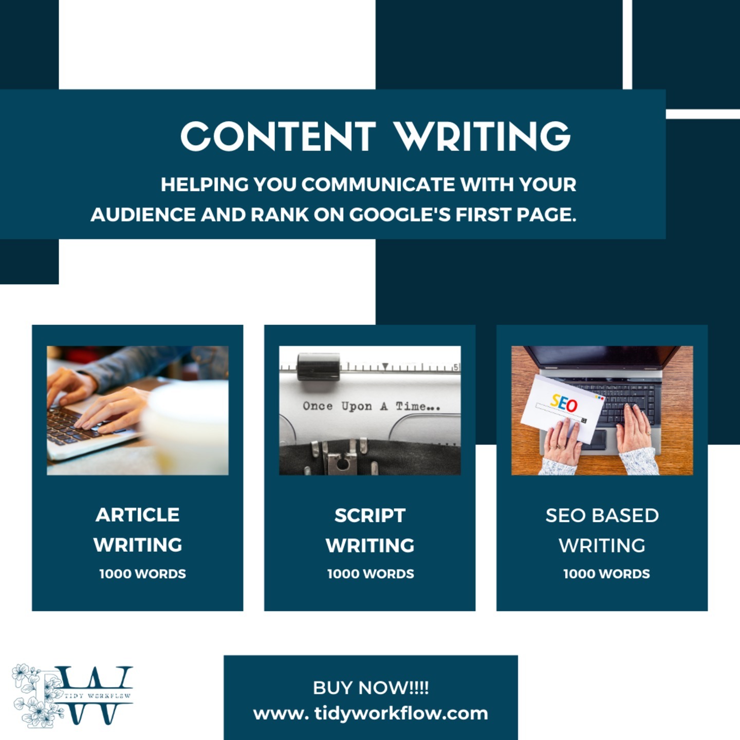 Content Writing SEO Based Articles and Scripts