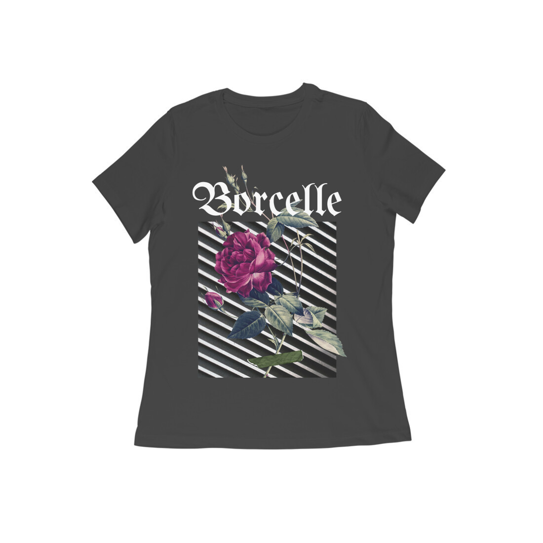 Beautiful Rose T-shirt For Women