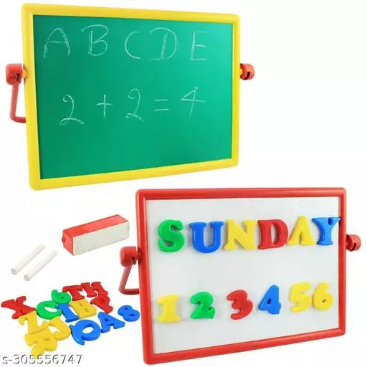 Magnetic Alphabets & Numbers Board for Kids | Magnetic Learning Board For Boys & Girls | Educational & learning Toy