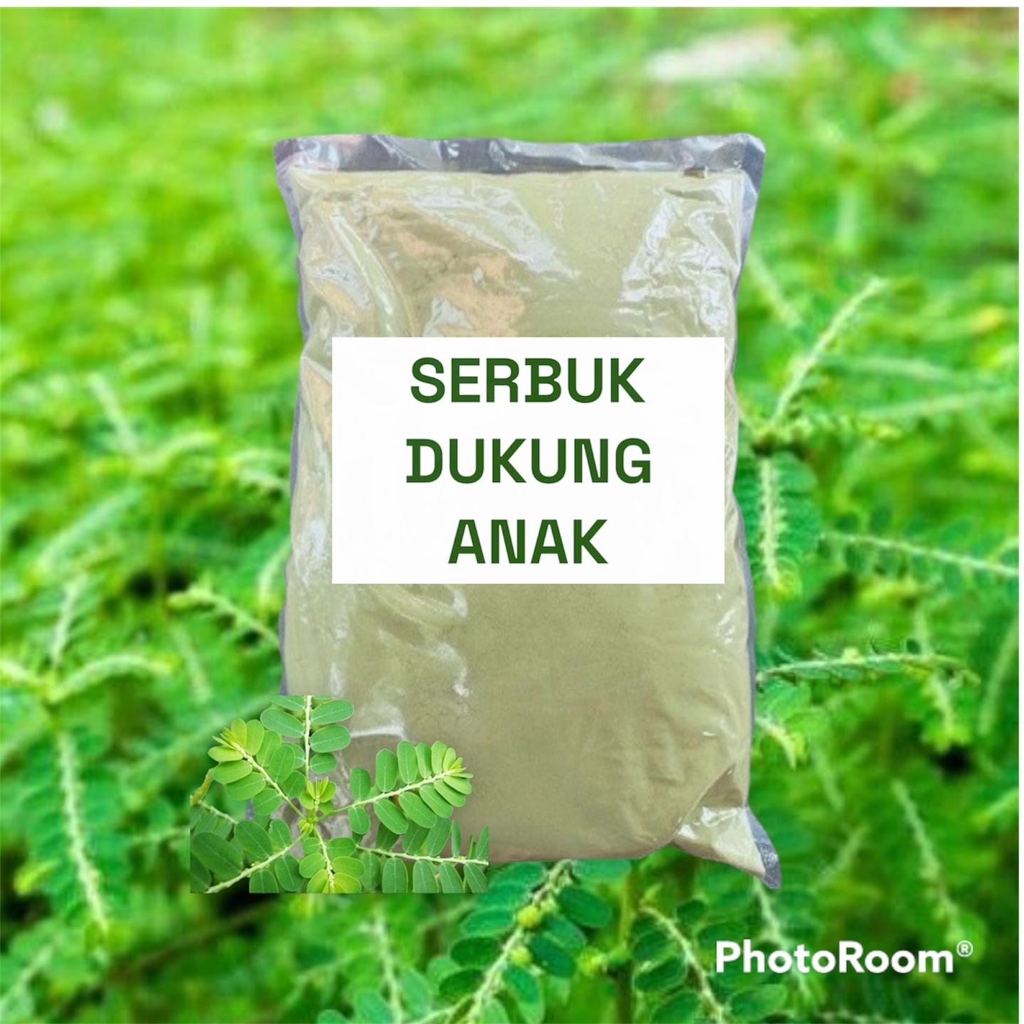 SERBUK DAUN DUKUNG ANAK 100g