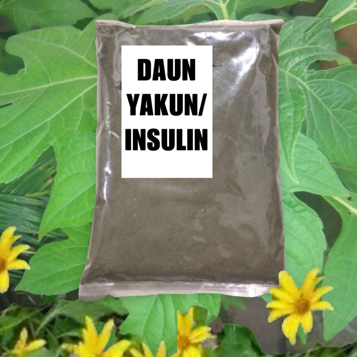 SERBUK DAUN YAKUN INSULIN 100g