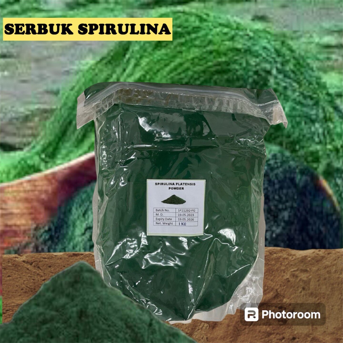 SERBUK SPIRULINA 100g