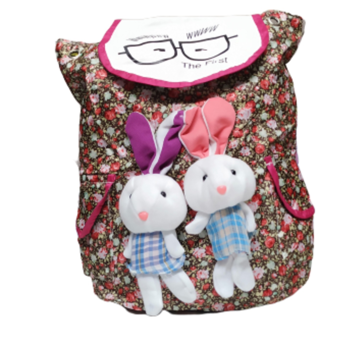 Bunny Backpack for Girls - front