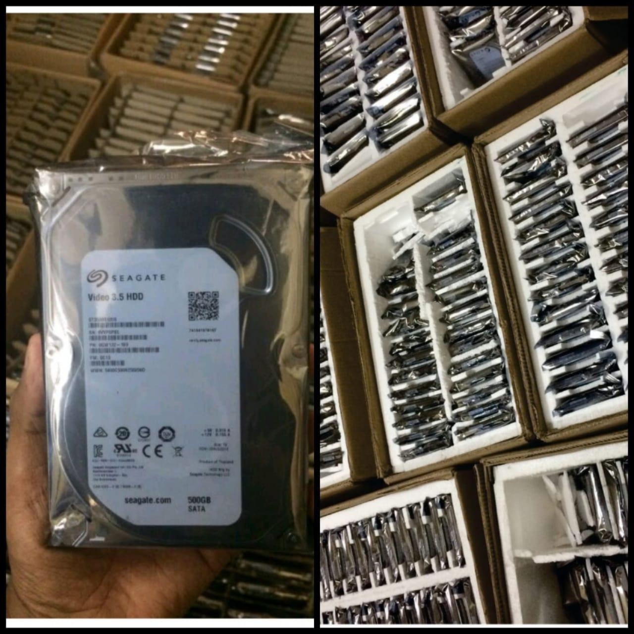 500 GB hard disk