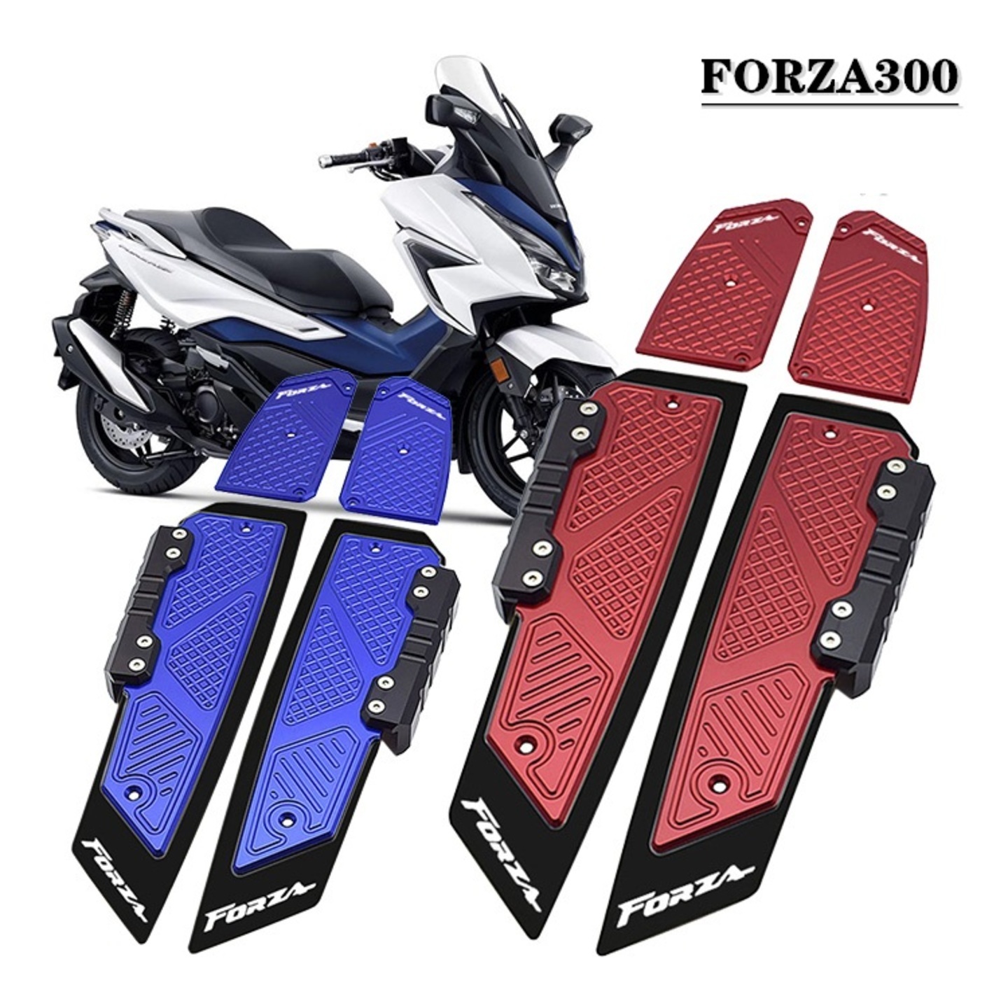Honda Forza foot pedals rest plate