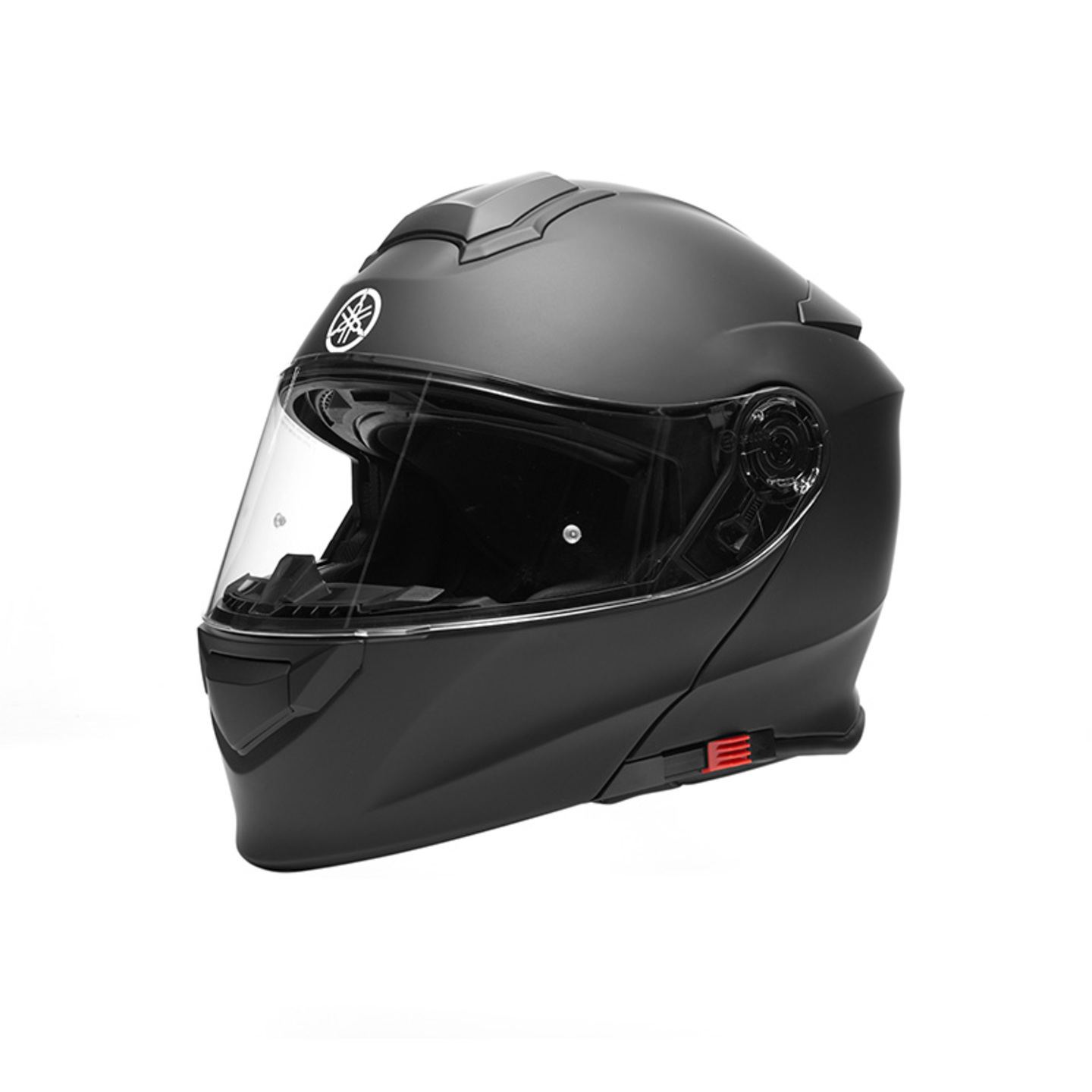 Yamaha modular full face flip up double visor white black gloss matte helmet ECE CCC 