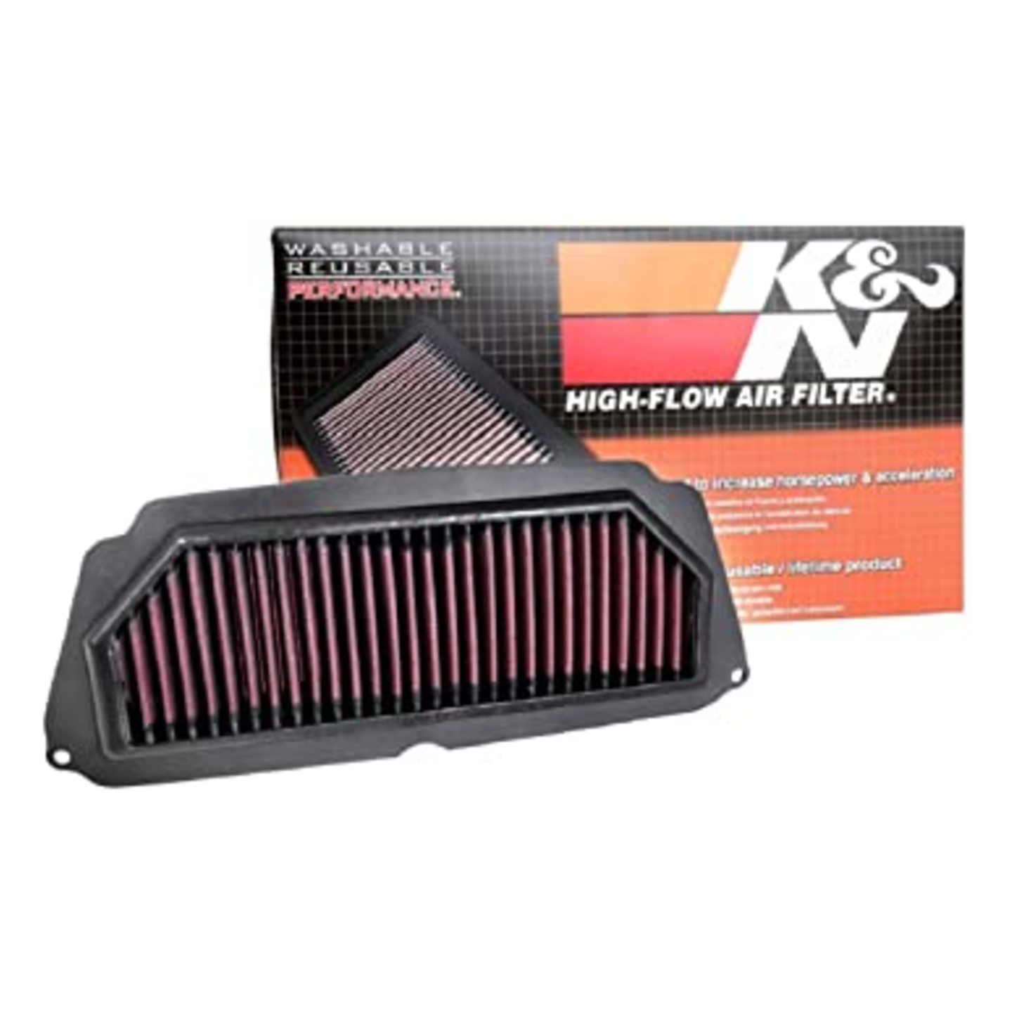 Honda CB650R CBF650R K&N air filter washable reusable HA-6519