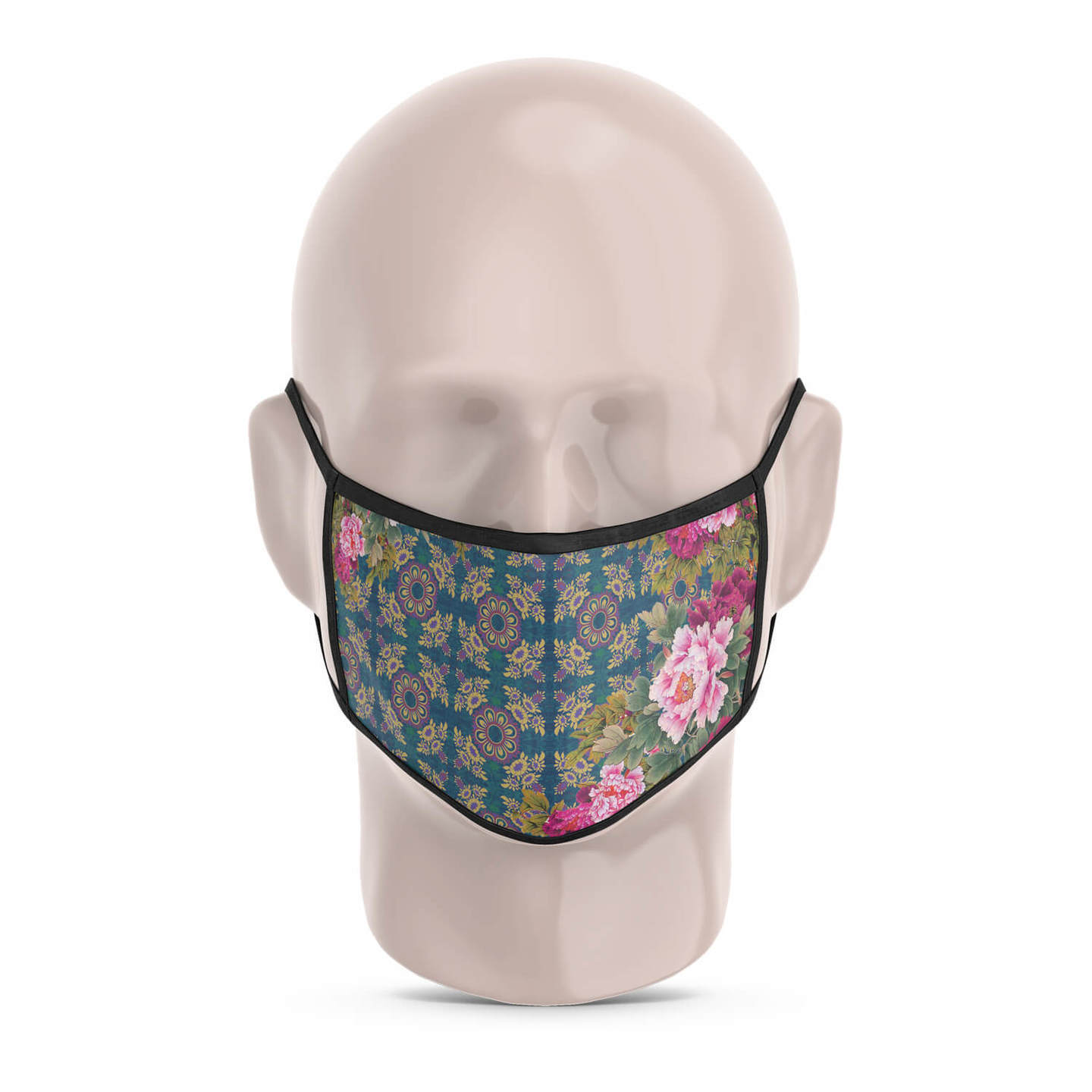 Magnificent Flower Reusable Printed Face Mask