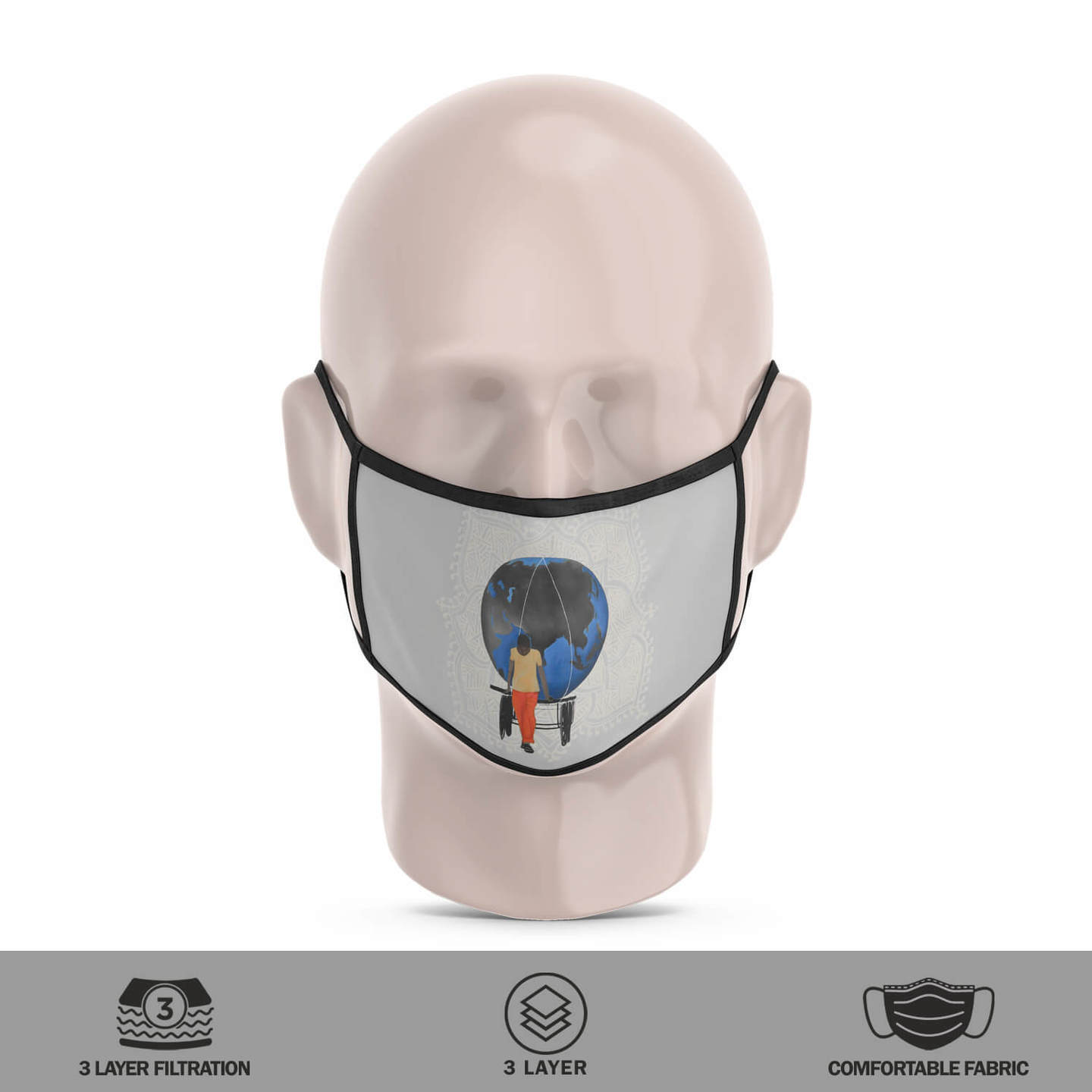 Earth Stories Reusable Face Mask - Tushar Waghela