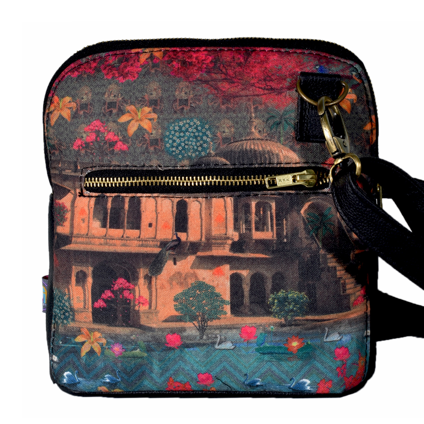 Fort in a Lake Crossbody Bag For Women And Girls