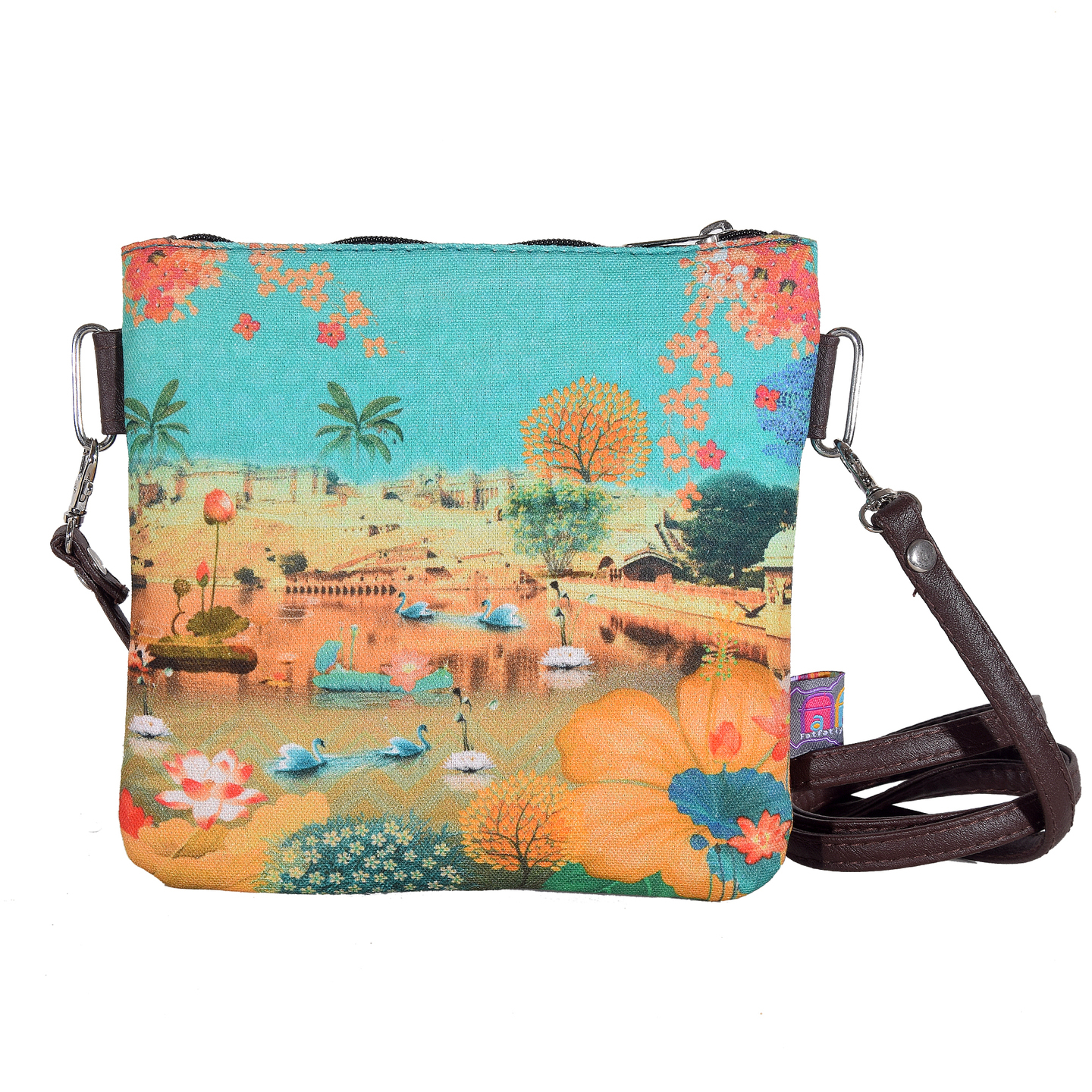 Beautiful Lakeside Small Sling Bag