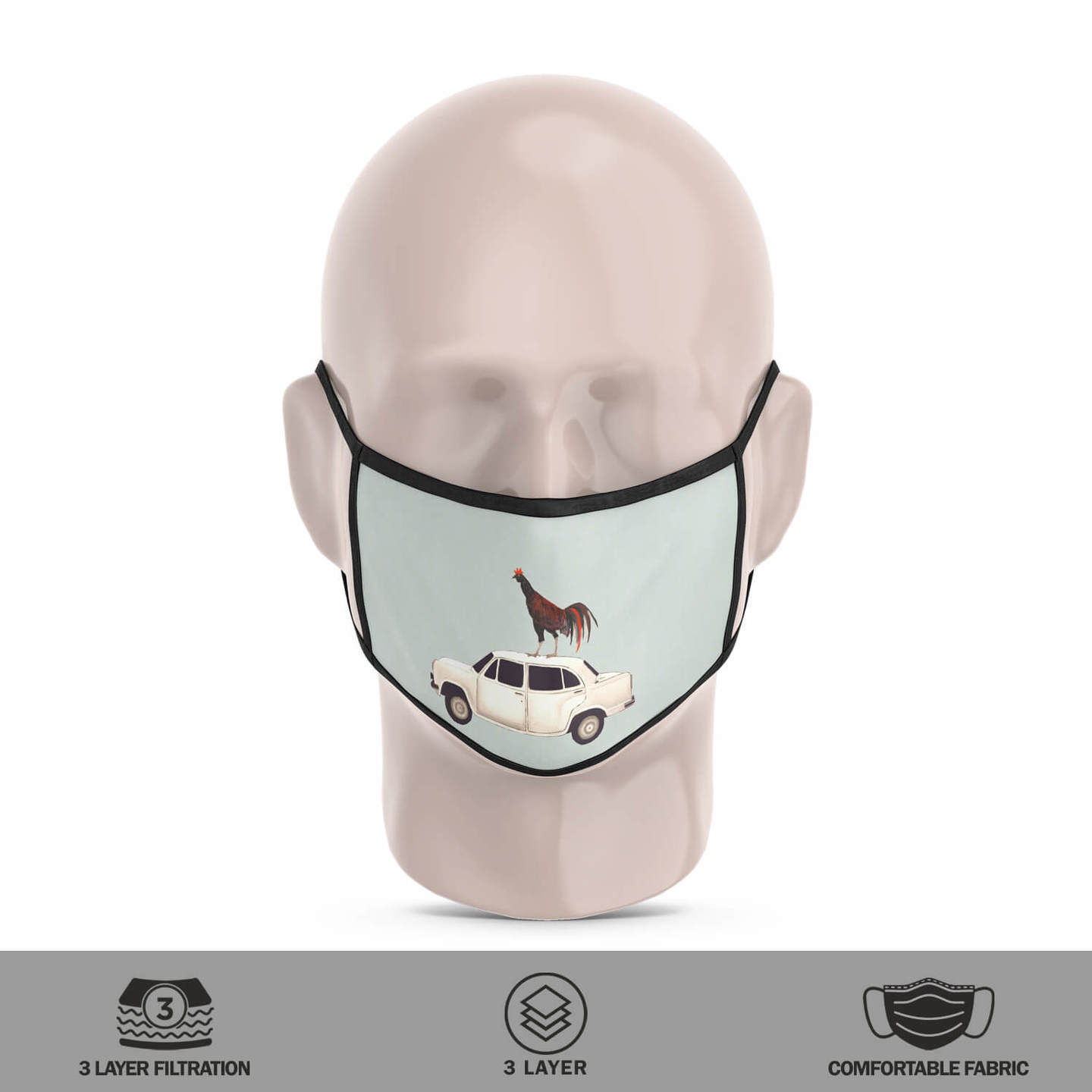 Chhattisgarh Diaries-4 Reusable Face Mask- Tushar Waghela