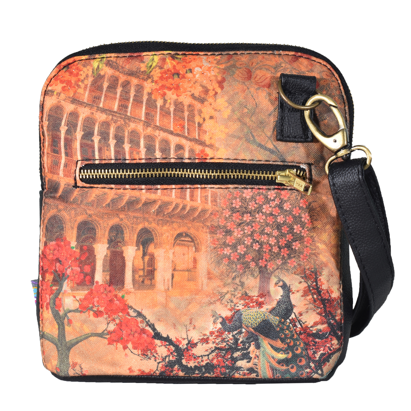 Fort and Floral Crossbody Bag For Women And Girls