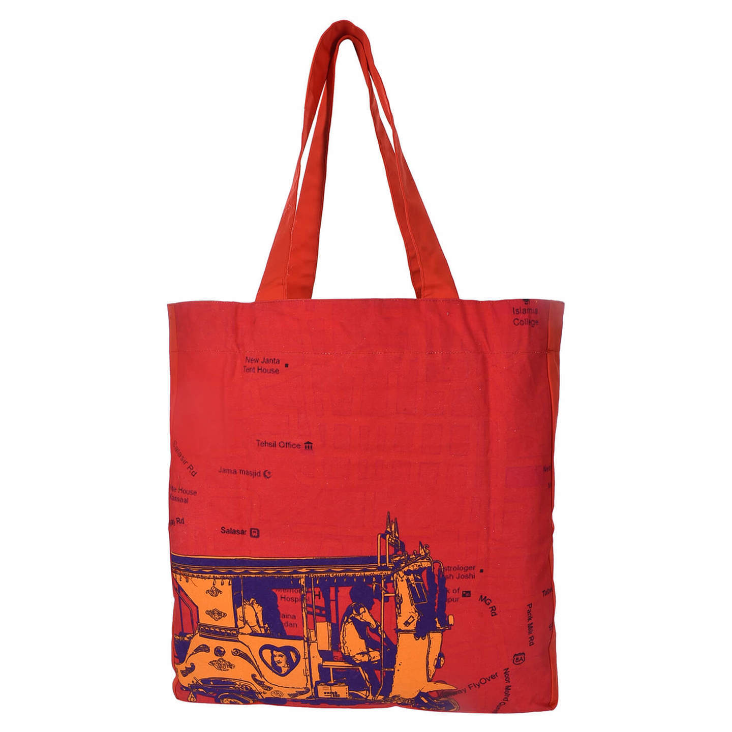 Orange Taxi Jhola BagShopping Bag