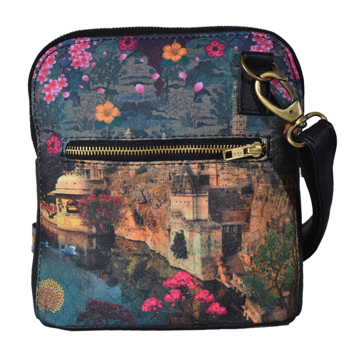 Beautiful Historical Structure Crossbody Bag For Women And Girls