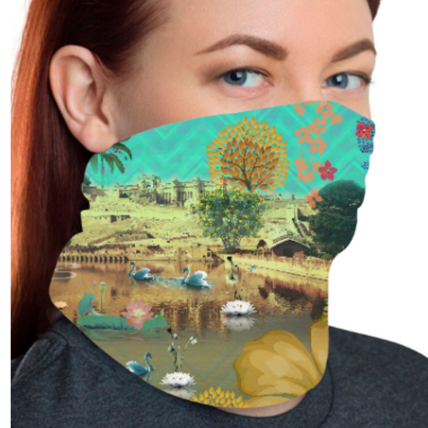 Beautiful Lakeside Unisex Bandana Mask
