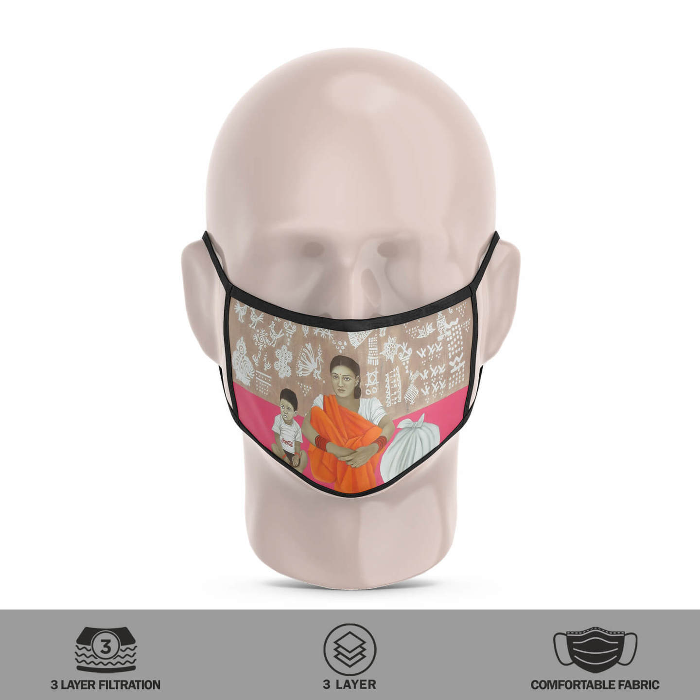 Chhattisgarh Diaries-2 Reusable Face Mask - Tushar Waghela