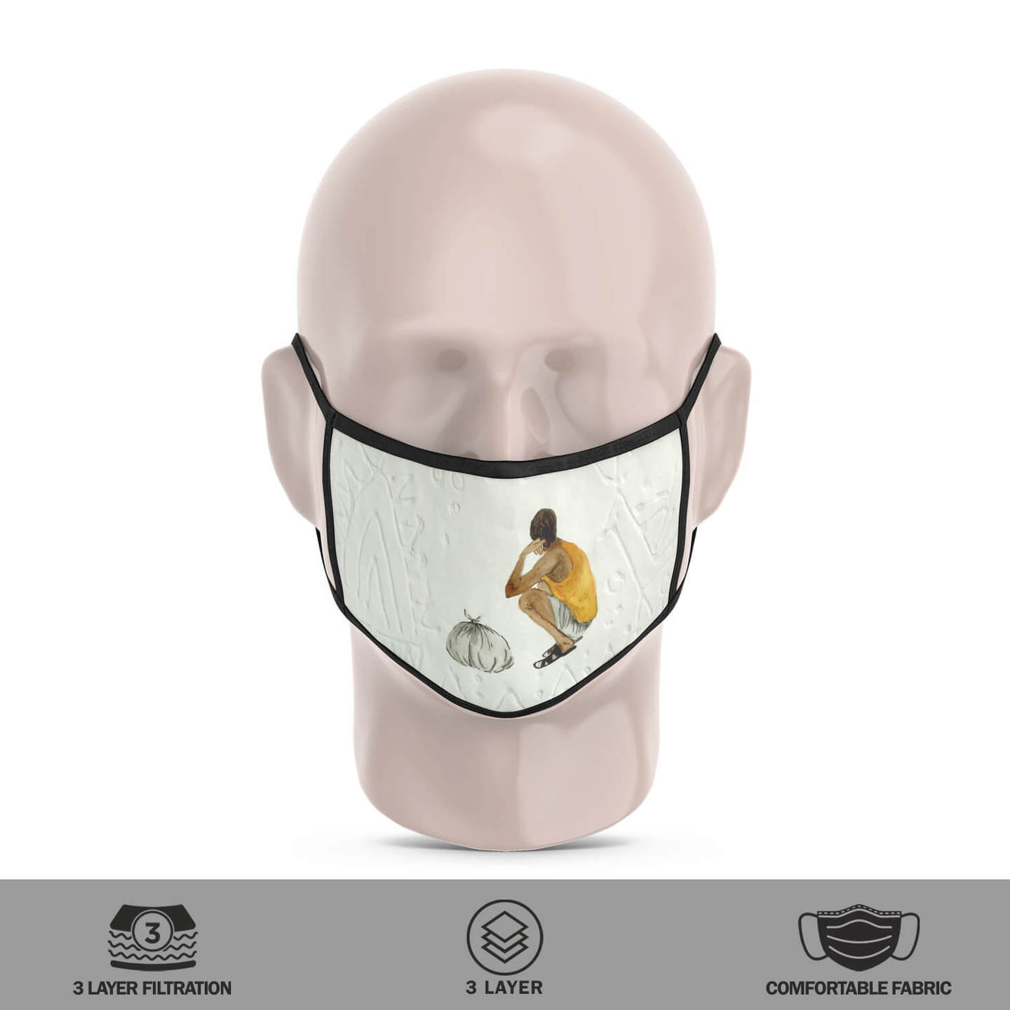 Chhattisgarh Diaries-8 Reusable Face Mask- Tushar Waghela