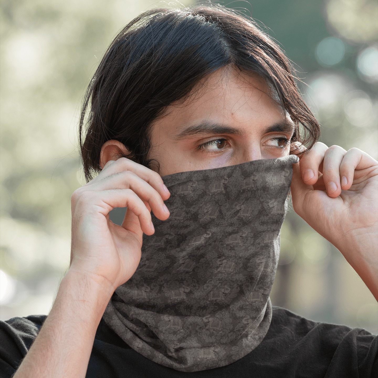 Elephant Themed Unisex Bandana MaskNeck Gaiter