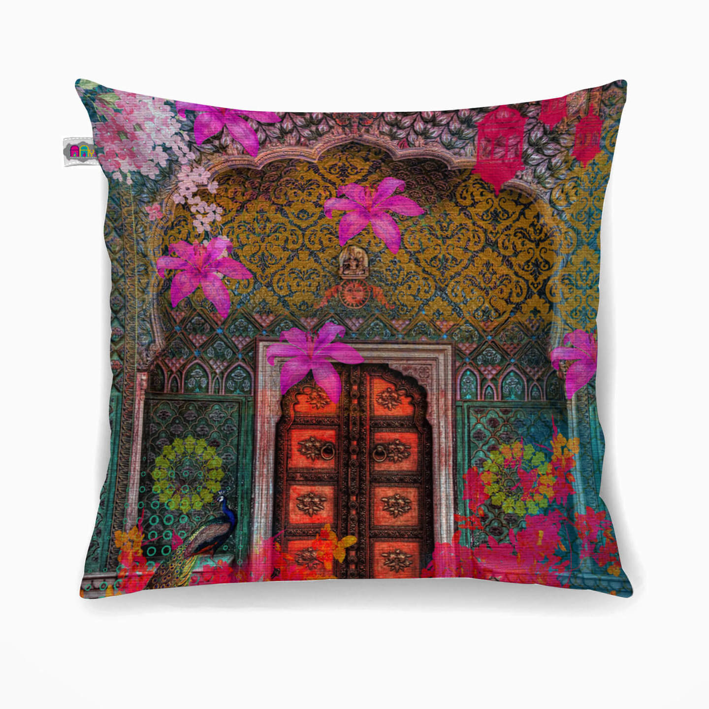 Royal Grace Poly Canvas Cushion Cover