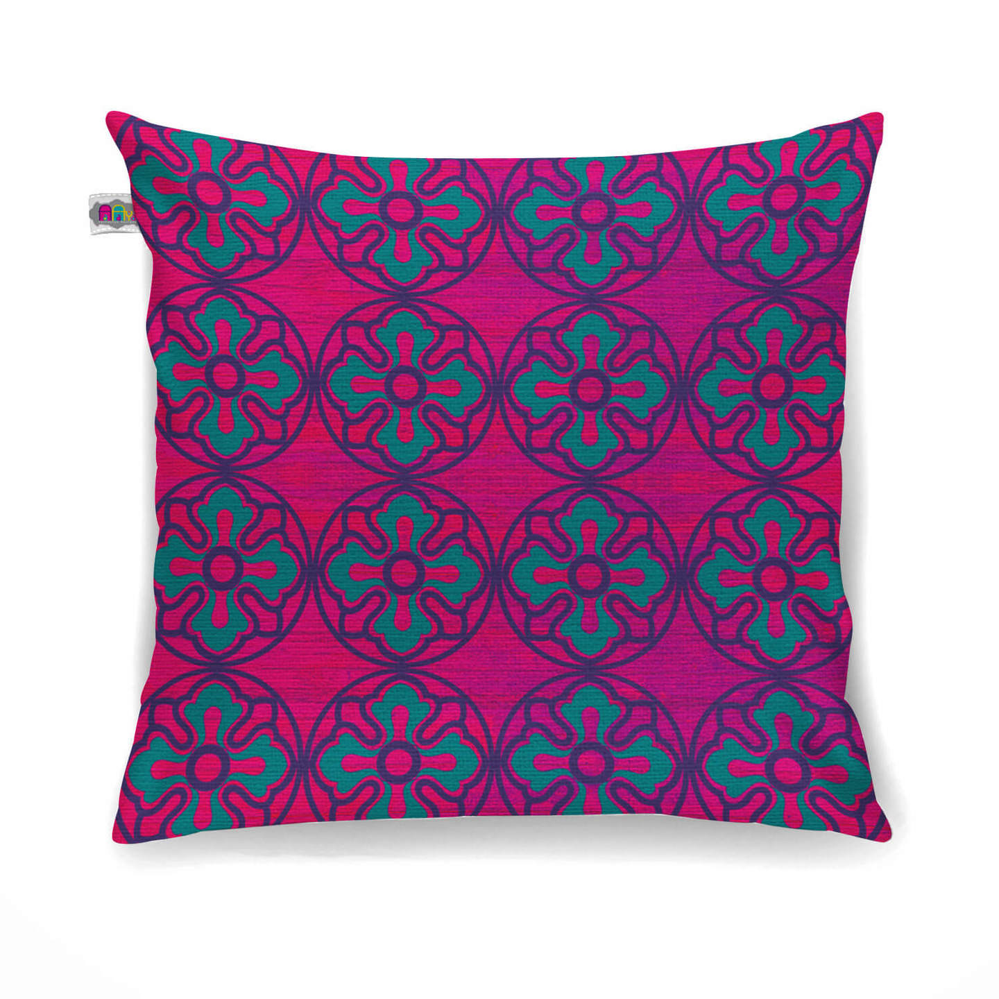 Sublime Flower Motif Cushion Cover Set of 2