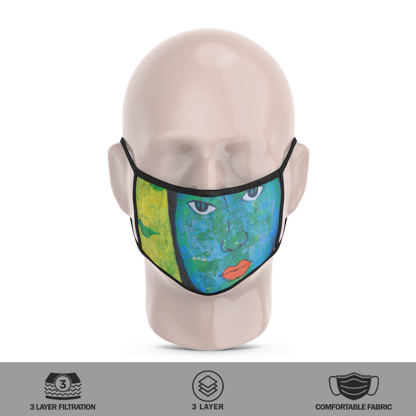 Winter Reusable Face Mask - Priyanka Waghela