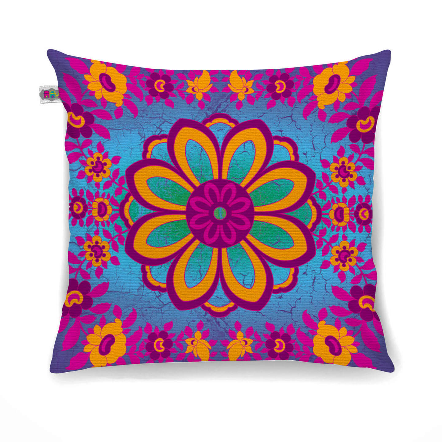 Marvelous Flower Motif Cushion Cover Set of 2