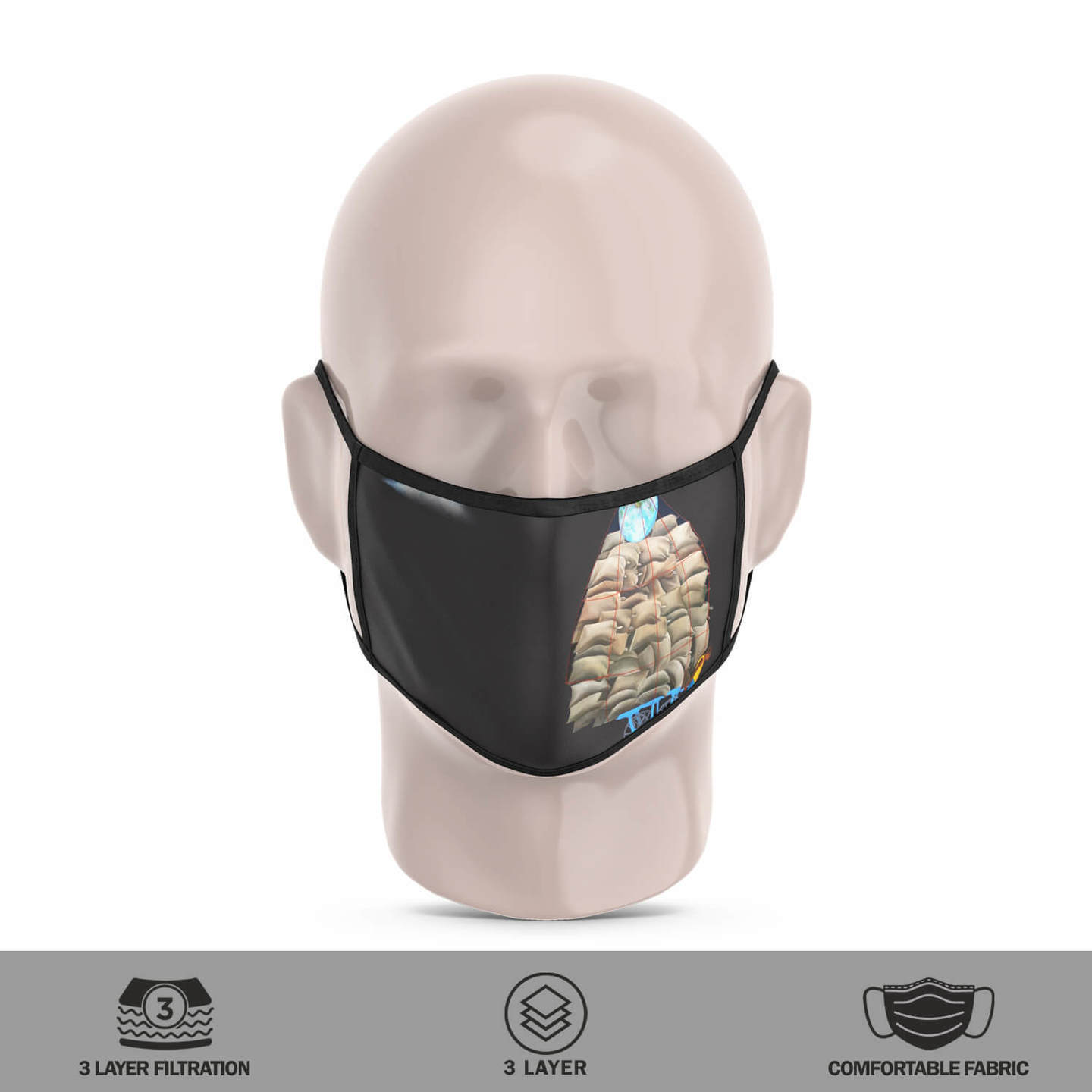 Chhattisgarh Diaries-1 Reusable Face Mask- Tushar Waghela