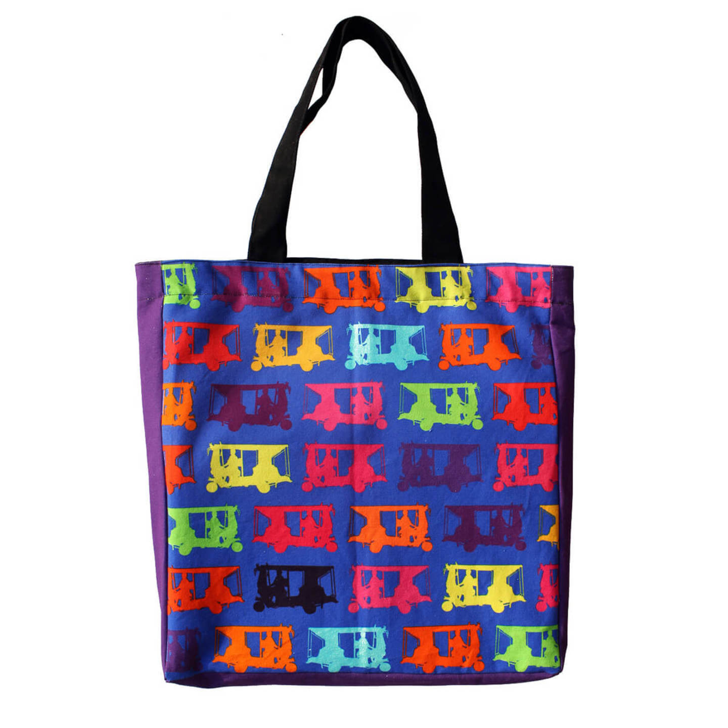 Multicolor Taxis Jhola BagShopping Bag