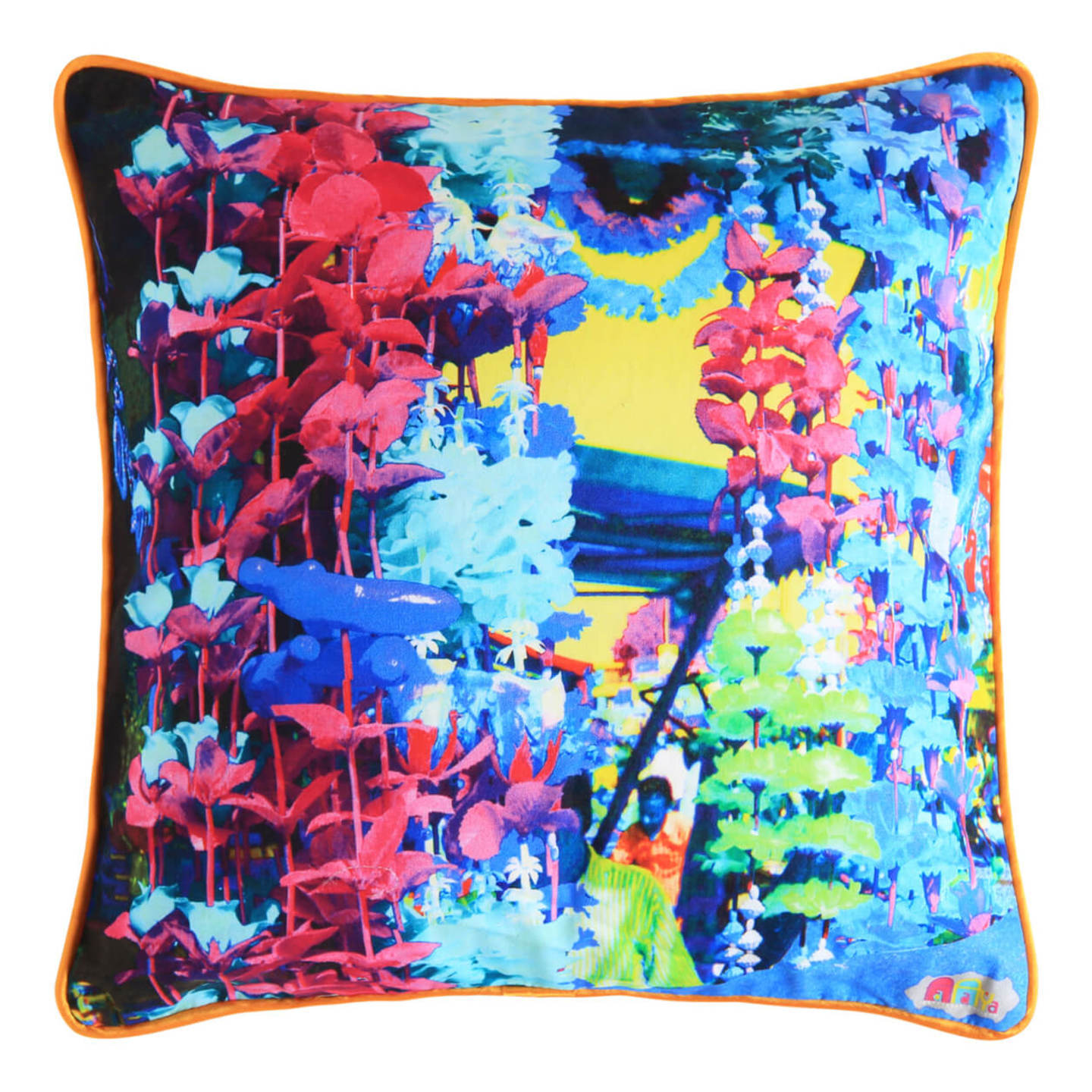 Wall Hanging Glaze Cotton Cushion Cover 16x16 Inches